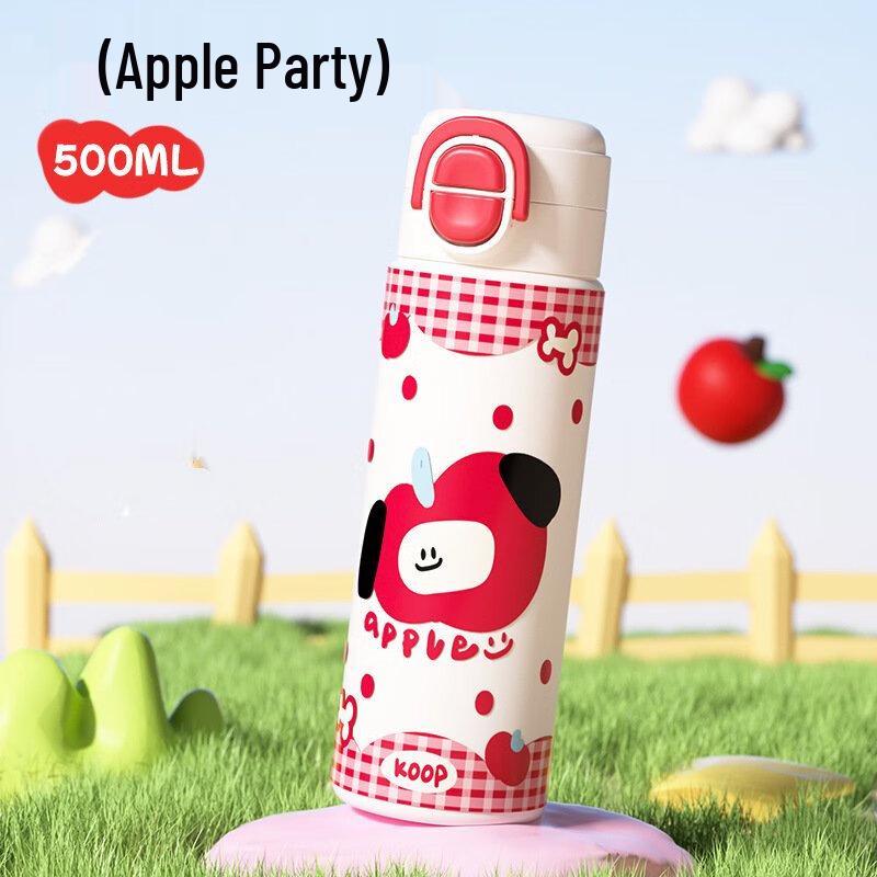 MRSIKEY Kids Cartoon Insulated Water Bottle