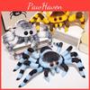 Adorable Plush Spider Toy In Blue Brown And Gray Color Options For Halloween Fun