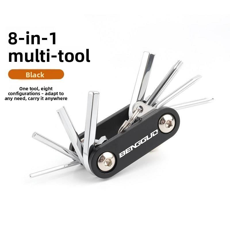 Bicycle Repair Tool Kit With Aluminum Alloy Case For Mountain And Road Bikes