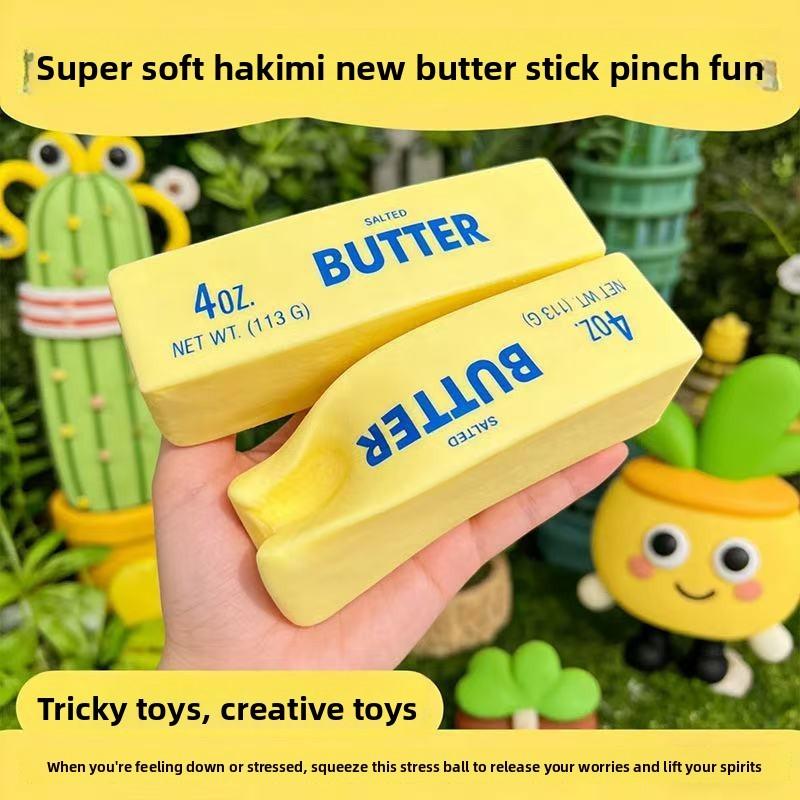 Deformable Stress Relief Toy With Soft Butter Sticks For Office And Home Use