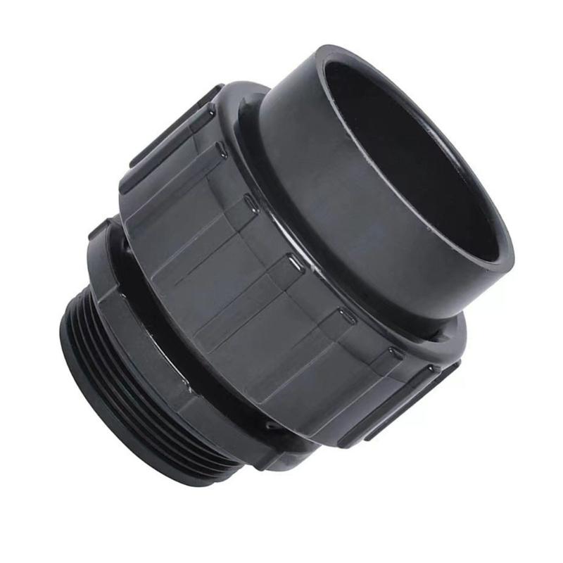 

Universals Pump Hose Connector Replacement 1.5inch to 2inch Connector Plastic Pool Pump Fitting Easy to Install 1