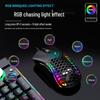 Y-FRUITFUL M68 Honeycomb RGB Wired Gaming Mouse