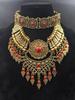 Retro Ethnic Water Drop Tassel Necklace and Sweater Clavicle Chain Accessories