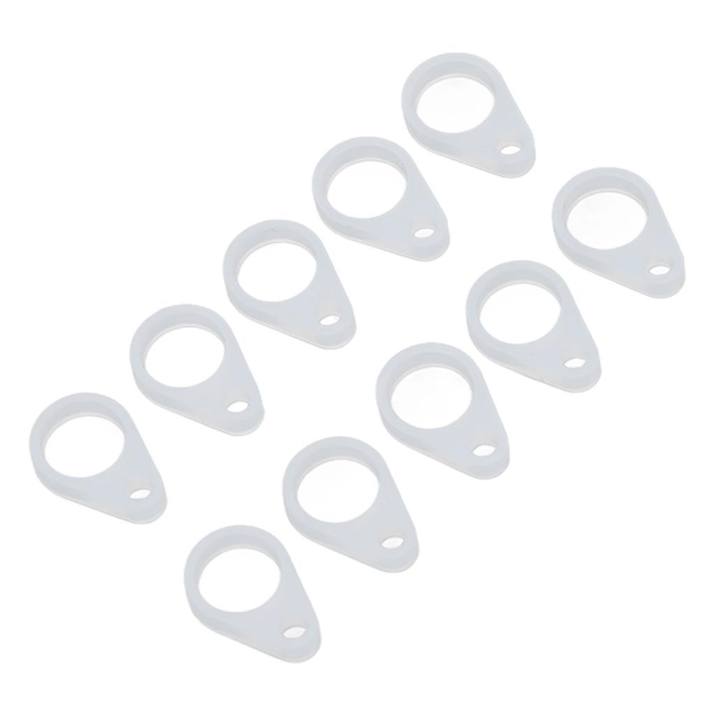 10pcs Hearing Aid Lanyard Silicone Loops BTE Hearing Aid Clip Adaptor Replacement Accessories for Elderly