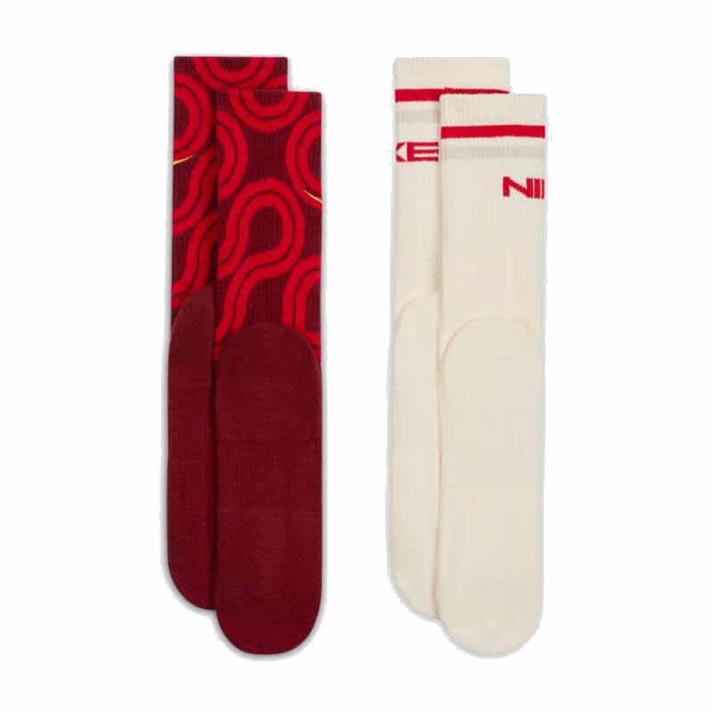 Nike Crew Socks Men's 2 Pack Red HJ9384-900