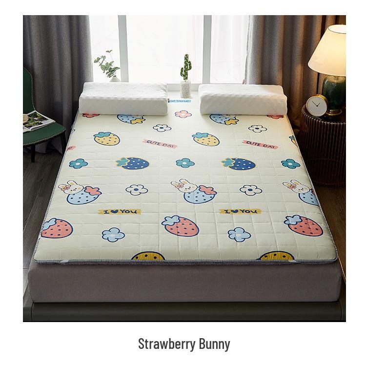 Three-Dimensional Lambswool Mattress Quilt for Single or Double Bed