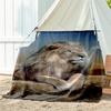 1pc Dog Pattern Blanket, All Season Lightweight Home Office Outdoor Nap Multifunctional Blanket