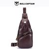 Genuine Leather Men Messenger Bag Casual Crossbody Bag Fashion Men's Chest Bag Male Shoulder Bag