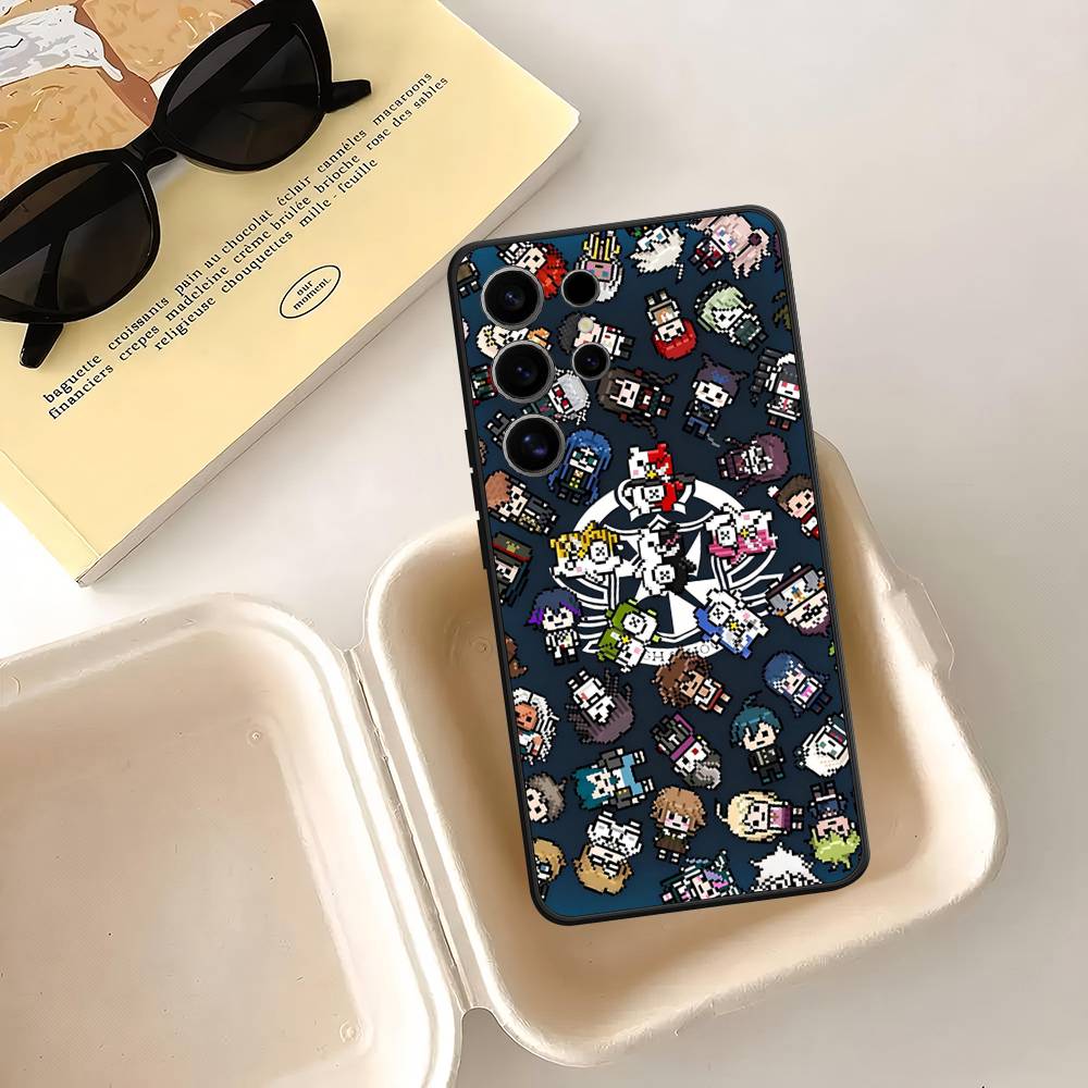 Danganronpa Junko Enoshima Monokuma Case For Samsung Galaxy Case S25 S23 S22 S21 S30 S20 S10 Ultra Plus FE TPU Soft Cover