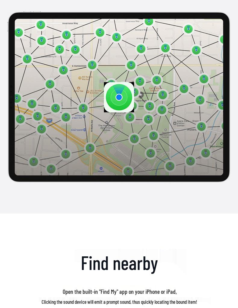 Universal AirTag Pet Tracker for Apple Find My System