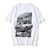 Initial D T Shirt Japanese Anime Graphic Funny Harajuku Manga T Shirt Fashion Casual Short Sleeve T Shirt Summer Men's T-shirt