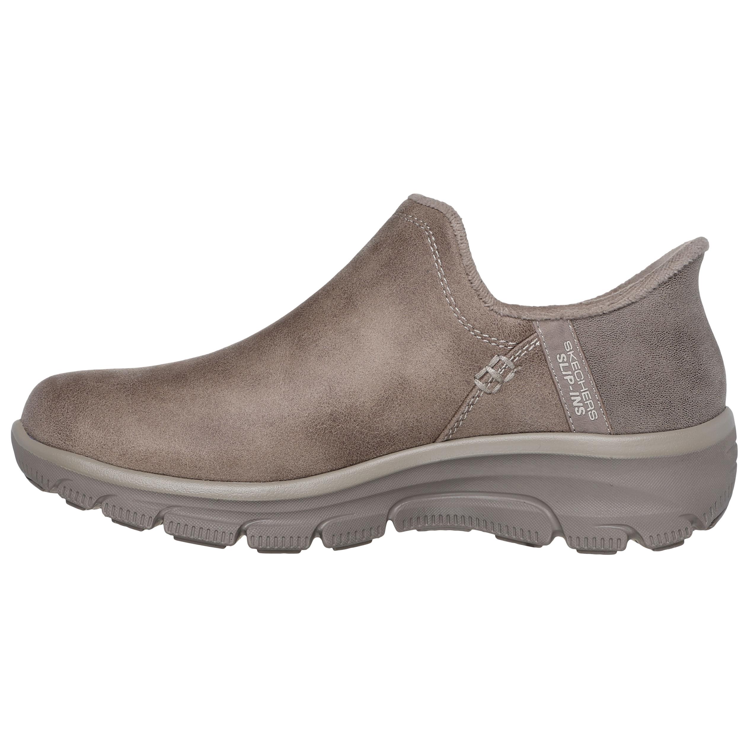 Skechers Slip-Ons Comfortable Versatile Ankle Boots Women boots Gray Brown 167872-TPE