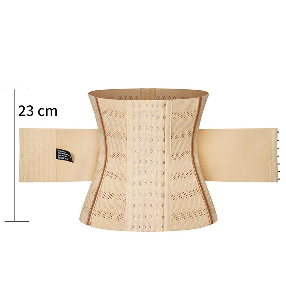 Men's Waist Support Trainer Girdle, Adjustable Workout Belt and Gym Equipment for Core Stability, Breathable Fitness Waist Shape