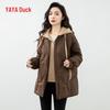 YAYA Women's Detachable Hooded Down Jacket