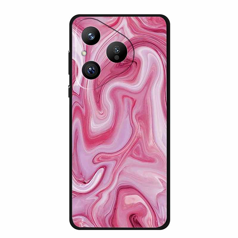 For Huawei Pura 80 5G Case Marble Granite Textured Soft Silicone TPU Phone Case For Pura80 5G Bumper Coque Mica Painted Cover