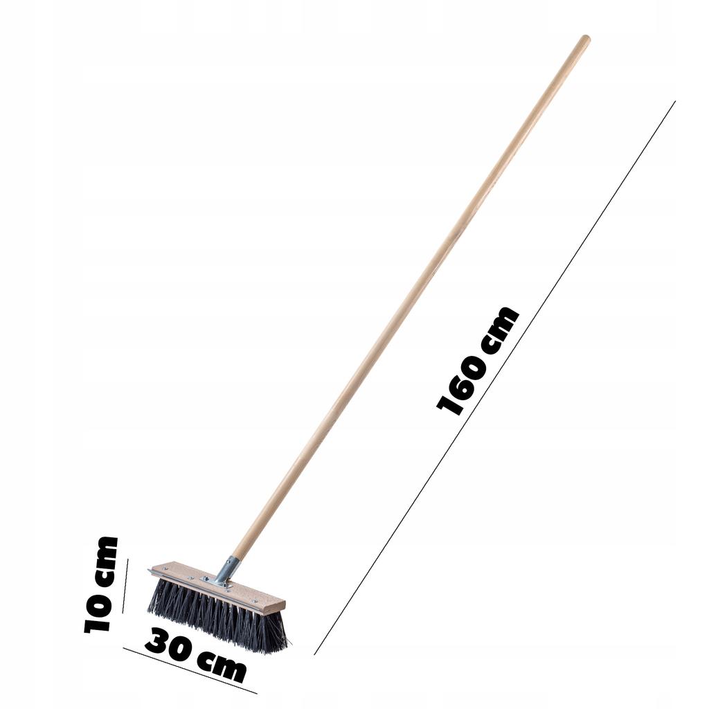 KADAX Szczotka Ze Skrobakiem Do Chodnika Kostki Ulicówka