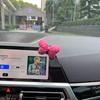 Car Hooks Cute Invisible Bow Decorations Center Console Decorations And Interior Screen Decorations