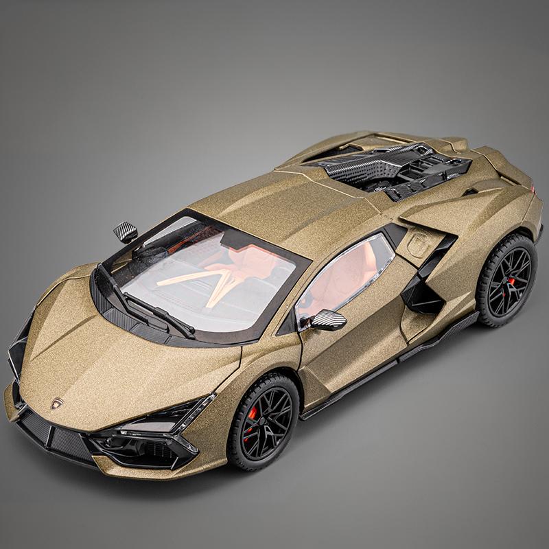 1:24 Lamborghini Revuelto Supersportwagen Legierung Metall Druckguss Modellauto Ornament Dekoration Sammlerstücke Kinderspielzeug Geburtstagsgeschenk