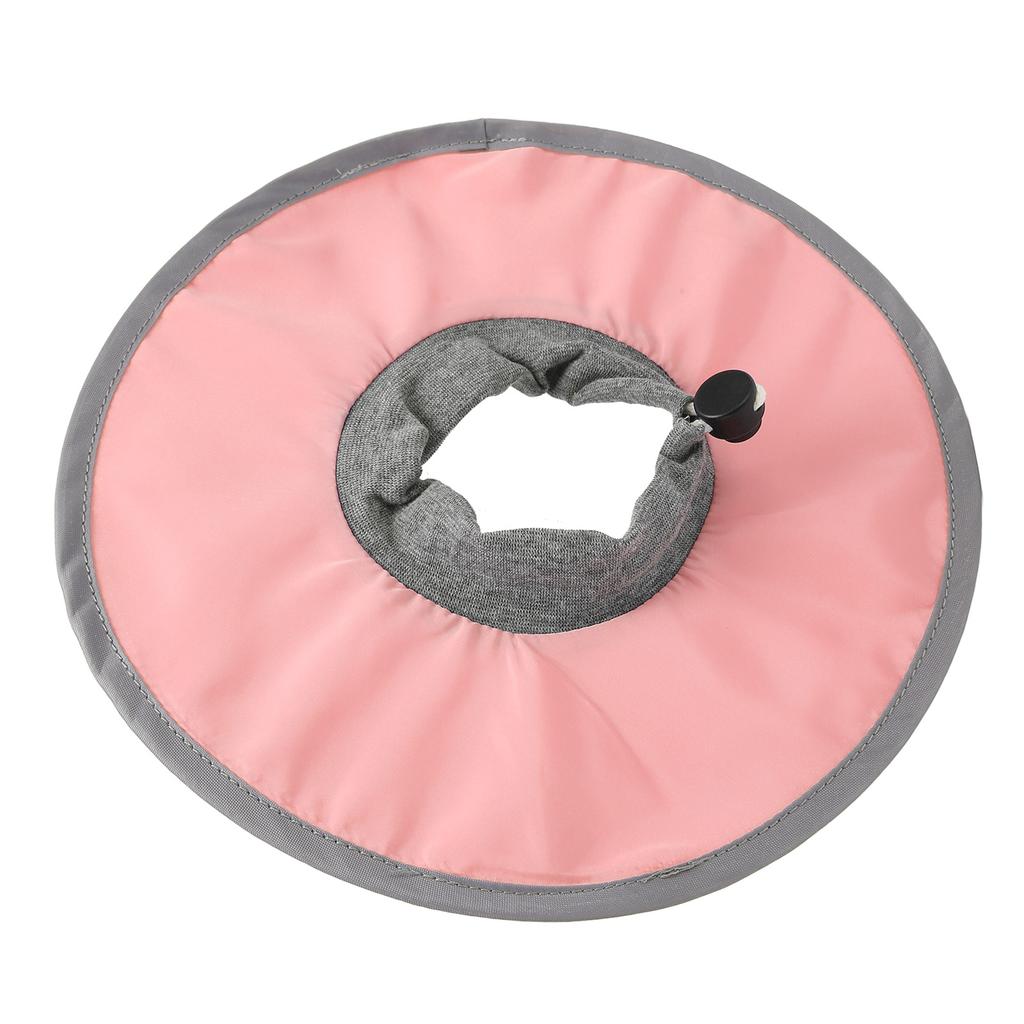 Cat Recovery Collar Waterproof Adjustable Prevent Licking Protective Pet Elizabeth Collar for Post Surgery