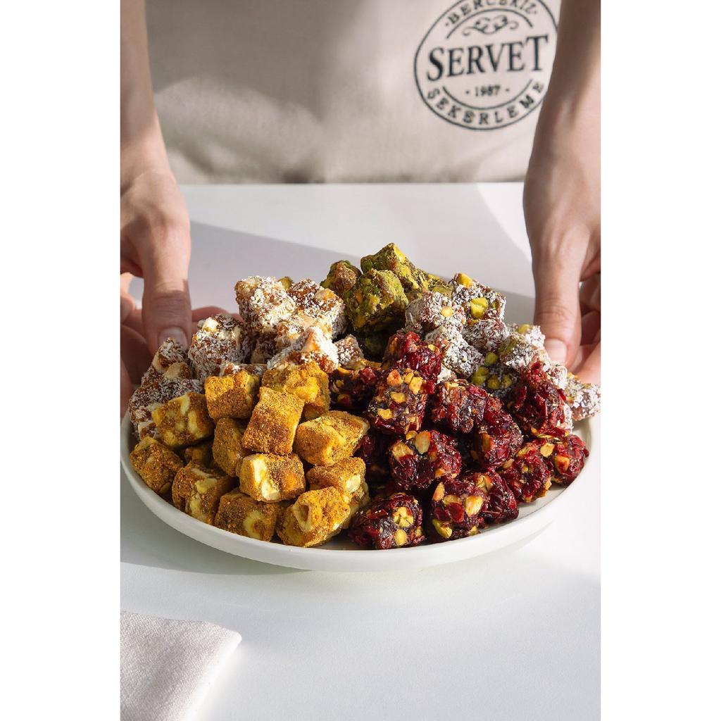 No Sugar Added Double Roasted Mixed 5 Types Zereshli Fruit Dessert 400 Gr