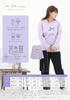Kaitak Familie Sanrio Charaktere Kuromi Damen Hausanzug Pyjama, Langarm, Frühling/Herbst, M/L (L, Lila)