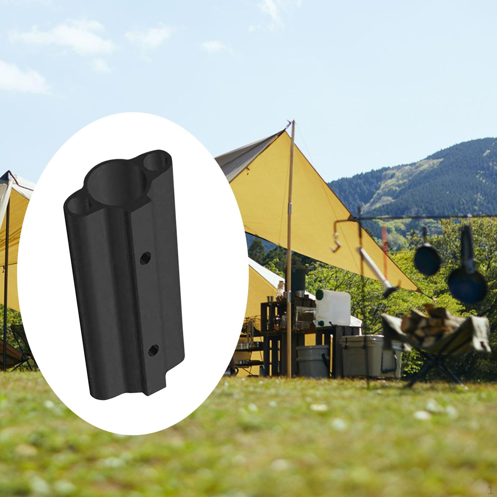 

Держатель для тента, стойка для палатки с 2 винтами на открытом воздухе Dia 36mm black