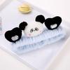Lady Headband Cartoon Animals Thick High Elasticity Fluffy Sports Face Washing Sweat Absorption Bathing Lady Hair Band Hair Accessories