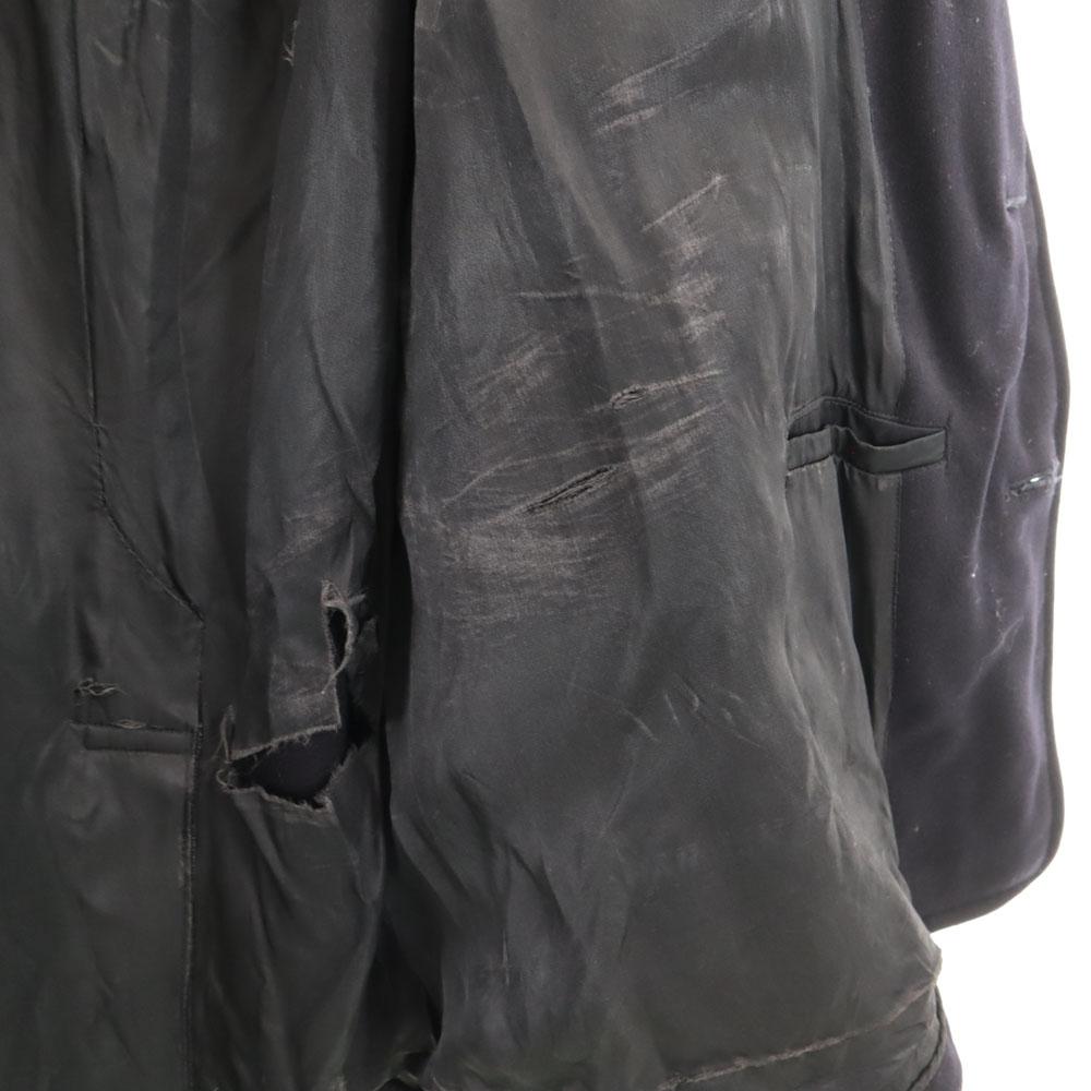 US NAVY 40. léta 10knoflíkový vintage NAVAL CLOTHING FACTORY meltonový dvouřadý kabát 38 Pánský Použitý