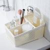 Storage Box Hollow Anti Slip PP Multi Grid Pen Stationery Cosmetic Organizer Classroom Things