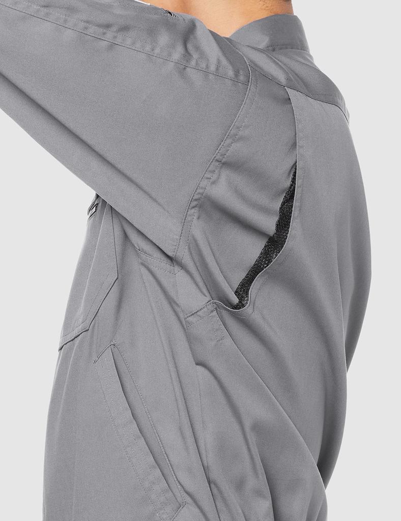 COCOS Nobuoka A-4451 Long Sleeve Blouson, Gray, Size 4L