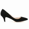 Décolleté da Donna Primavera Autunno Tacco Basso Alto 5cm Tinta Unita Traspiranti Punta Appuntita Suola Antiscivolo Soletta in Lattice Scarpe da Lavoro Matrimonio