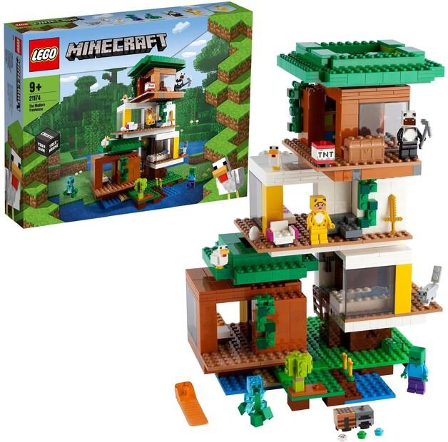 

LEGO Minecraft 21174 Современный домик на дереве
