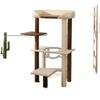 All-in-One Large Cat Tree & House with Bed & Sisal Scratching Post - Perfect for Ragdoll & Maine Coon - Free Shipping