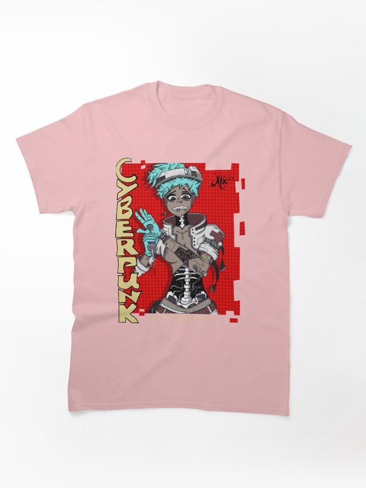 Cyberpunk Edgerunners 2 Crazy Cyberpunk girl Classic Unisex T-Shirt