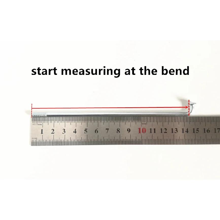 9G Off-Road Motorcycle/E-Bike Spokes Diameter 3.5mm  Motor Bike 45#Steel  Motorcycle Wheel Spokes  Modified Accessories