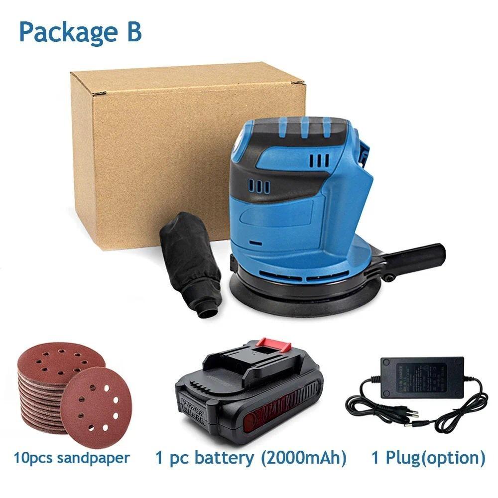 7000/9500/11000rpm 3-Speed Electric Sander Random Orbital Motor Wood Grinder Polishing Grinding Polisher Sanding Machine