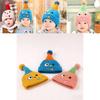 Childrens Knit Hat And Scarf Set With Soft Wool Material For Winter Warmth And Sun Protection