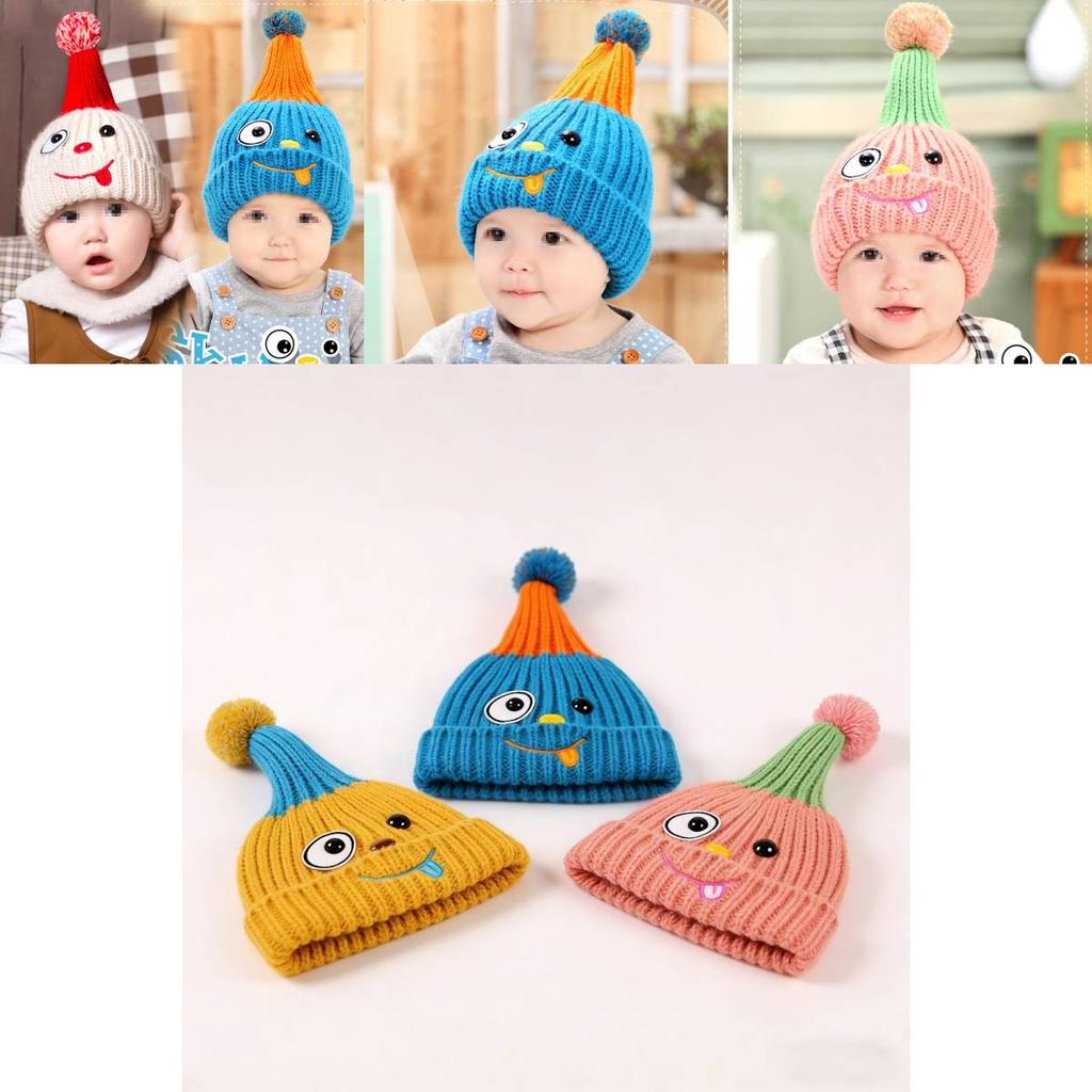 Childrens Knit Hat And Scarf Set With Soft Wool Material For Winter Warmth And Sun Protection