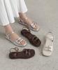 Att Twin Heart Buckle Strap Sandals (Att6008)