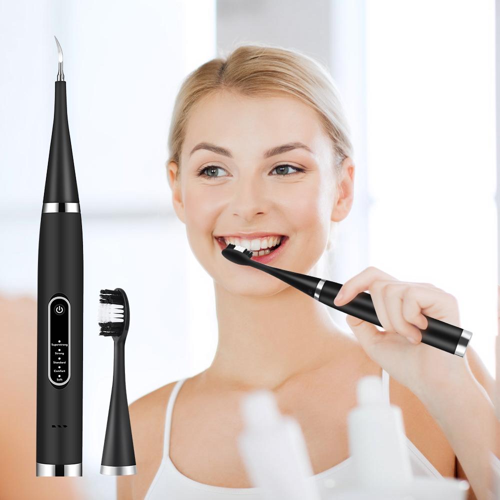 Electric Tooth Brush Sonic Toothbrush Tartar Eliminator Scraper Clean Dental Scaler Calculus Stone Remove Teeth Brush Oral Care