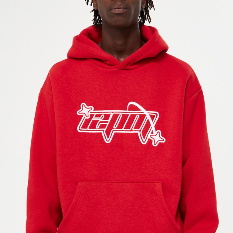 Volná mikina s kapucí s hip-hopovým street vzorem Y2K pro muže a ženy