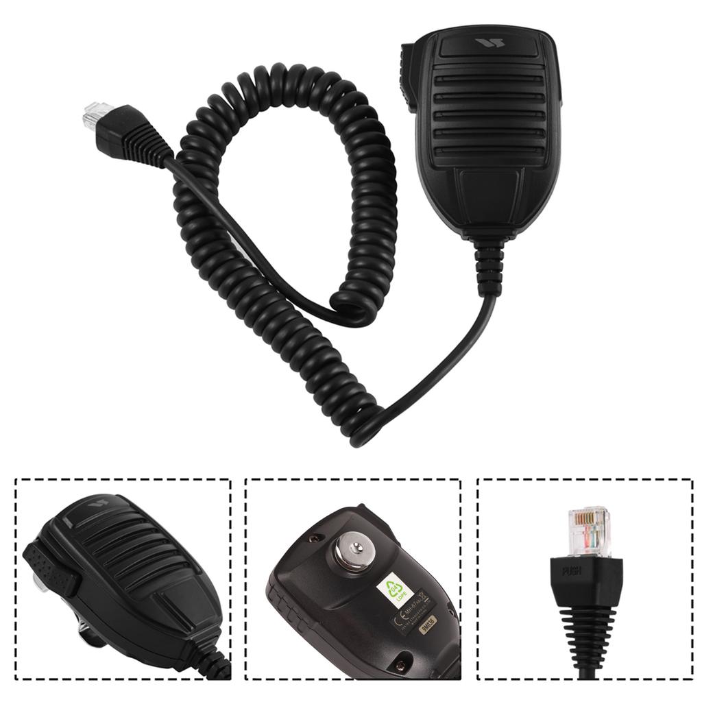 MH‑67A8J Mobile Microphone Mic for Yaesu/Vertex Radio VX2500 VX2508 VX2208 VX2108 8 Pin