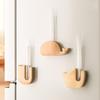 Wooden Test Tube Vase Magnetic Mini Bonsai Creative Simulation Flower Vase