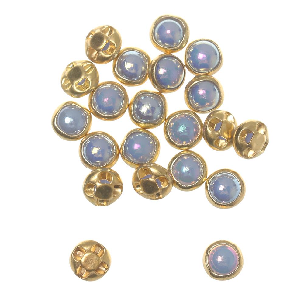 20/40pcs Handmade Accessories Dollhouse Miniature DIY Clothes 1/6 Dolls Pullip Clothing Sewing Mini Pearl Buttons