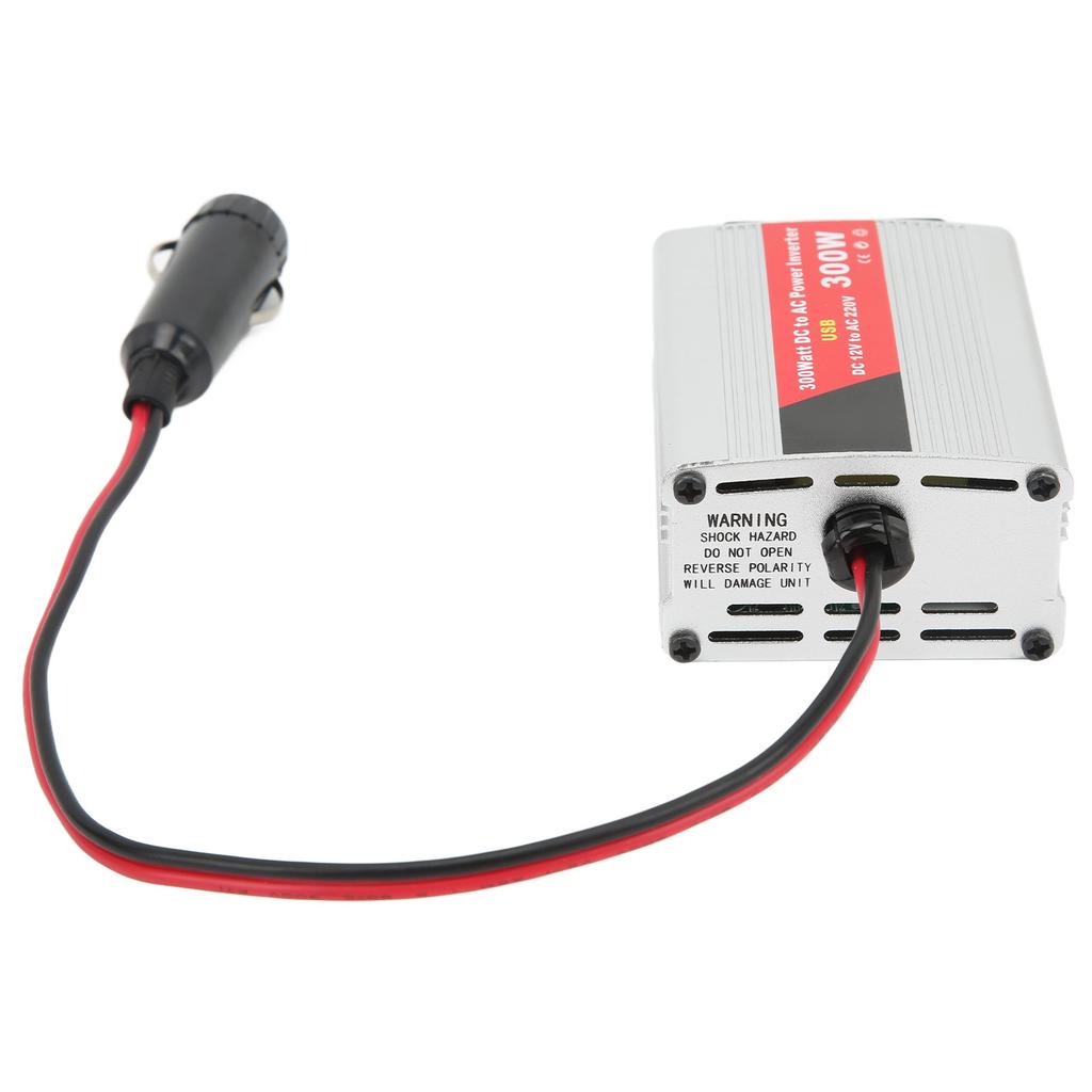 Modified Sine Wave Inverter Peak 300W Car Power Inverter DC 12V To 220V AC Converter for Laptops