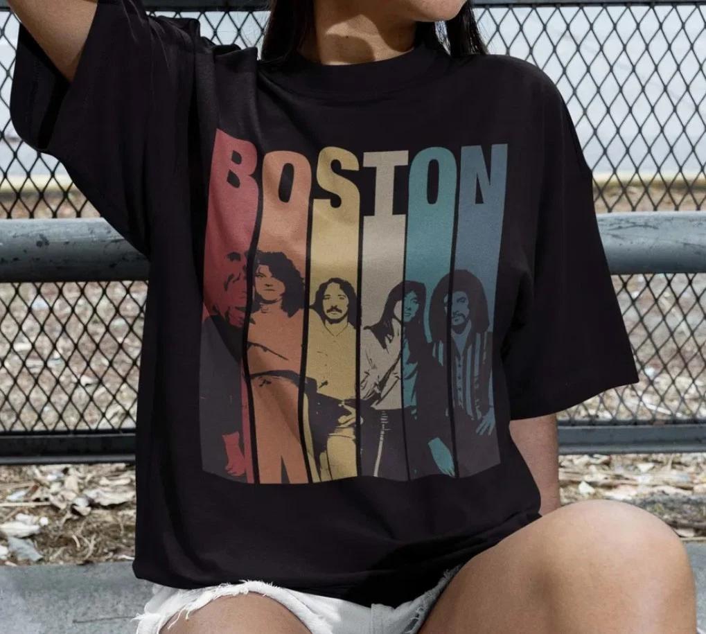

Boston Band Retro Vintage Shirt, Music Band Vintage Shirt 2XL