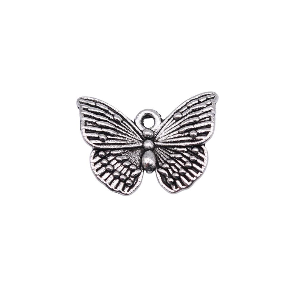 Butterfly Charms Simple Pendants For Minimalist DIY Jewelry Making