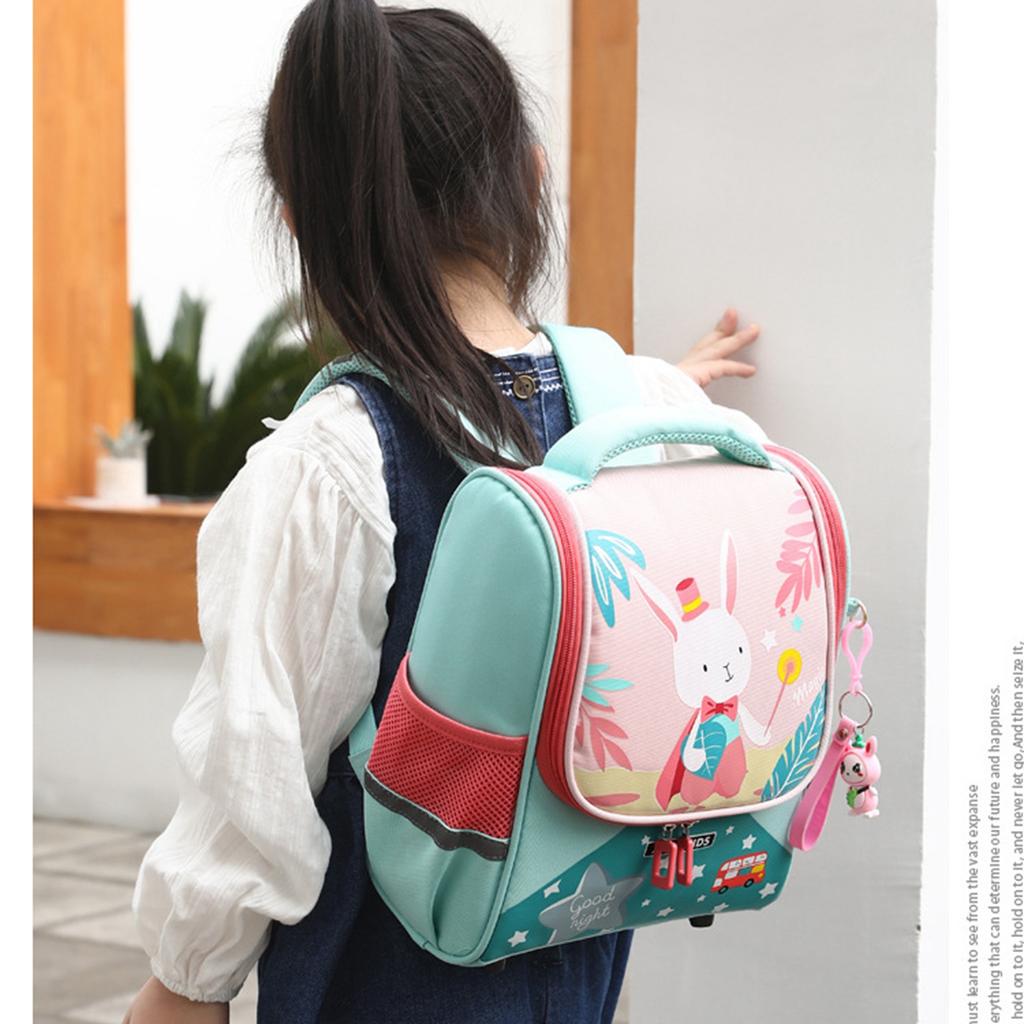 Cartoon Bag Weight Loss Massage Shoulder Straps Safe Waterproof Kids Bag for Outdoor School Home Tra
