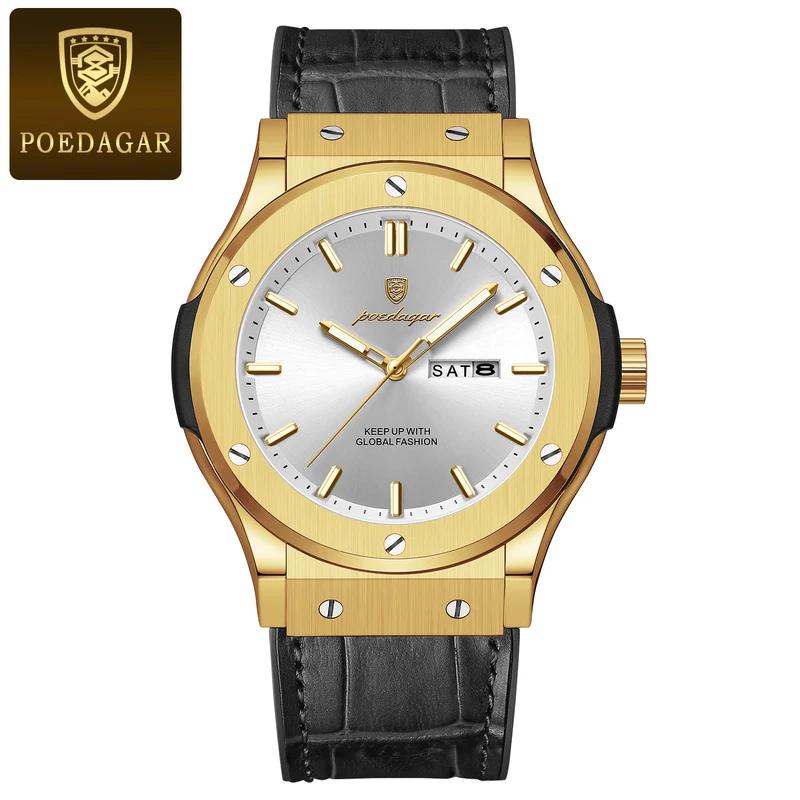 952  Luxury Silicone Strap Men s Quartz Watch Waterproof Luminous Calendar Watch for Men 952