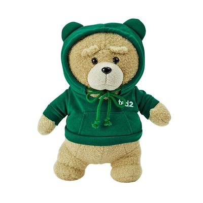 Ted2 Hoodie Bear Plush, 30cm, Green, Popular Toys for Korean Children